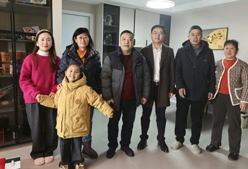 情系海外守一线 慰问关怀暖后方——公司党支部联合工会开展海外项目职工家属新春走访慰问活动